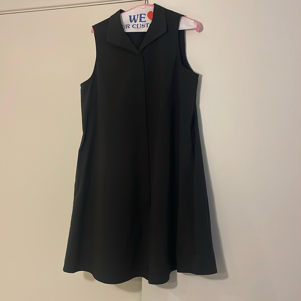 TUCKERNUCK Black Sleeveless Charlie Dress (Medium)